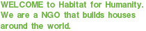about Habitat for Humanity Japan